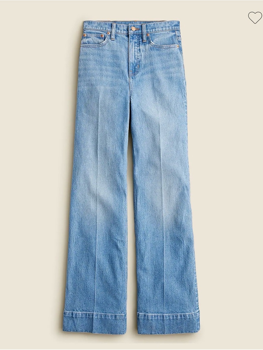 Denim Trouser in Chambray Blue Wash 27